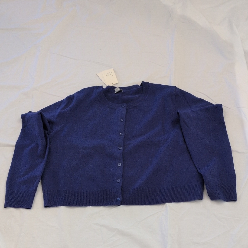 a new day Women's Deep Blue Cardigan